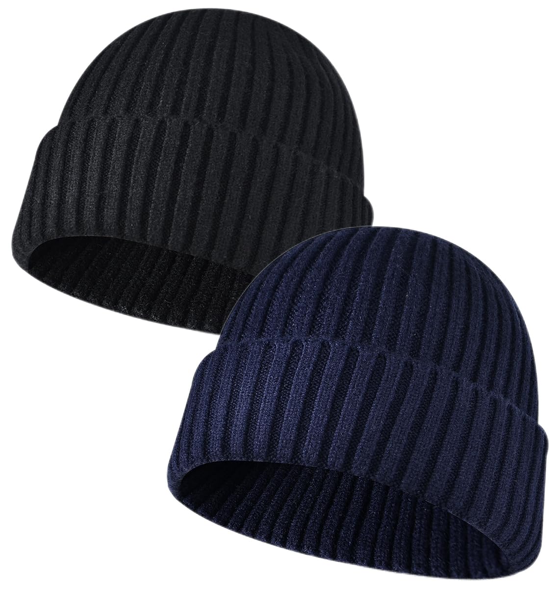 NLAND Unisex Berretto Invernale in Maglia Cappello Uomo Donne Beanie Hat Berretti Colori Solidi Taglia Unica