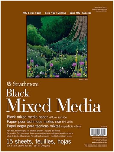 Miniatura 8 de Strathmore Papel de medios mixtos tonificados Tonificado Bronceado 9 "X12"-15 Hojas -62462209