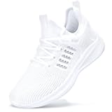 Womens Athletic Walking Shoes - Running Tennis Shoes Jogging Workout Lightweight Breathable Slip on Sneakers for Indoor Outdoor Gym Travel Work