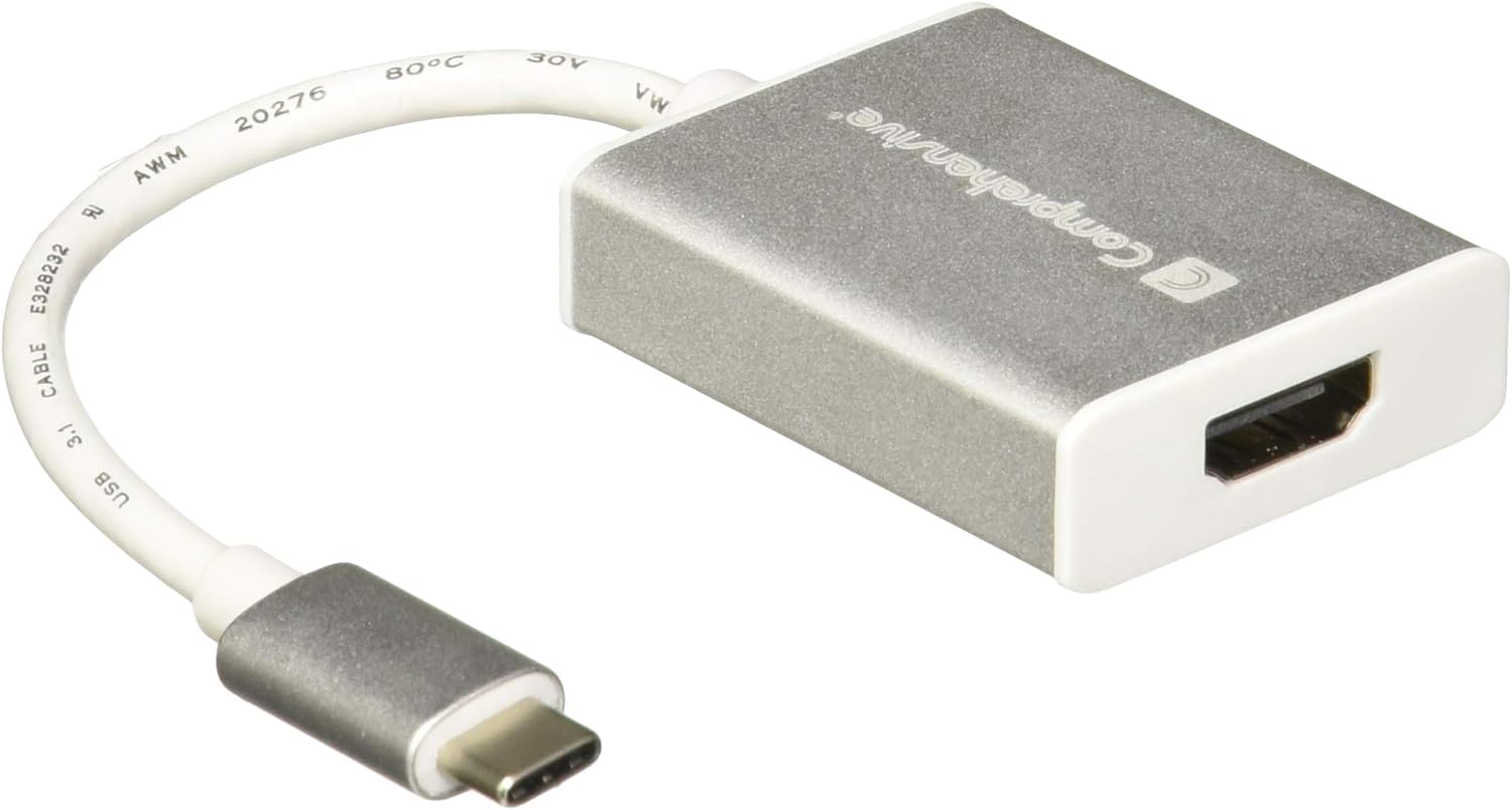 Comprehensive Cable External Video Adapter, Black (USB31-HDF)