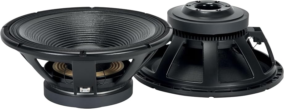 RCF LF18X451 18-Inch Woofer Transducer Audio Speaker 4.5" Fiberglass Inside | Outside Copper Voice Coil 1800Wrms 3600 Watt Max Dual Hypervent 8-Ohm