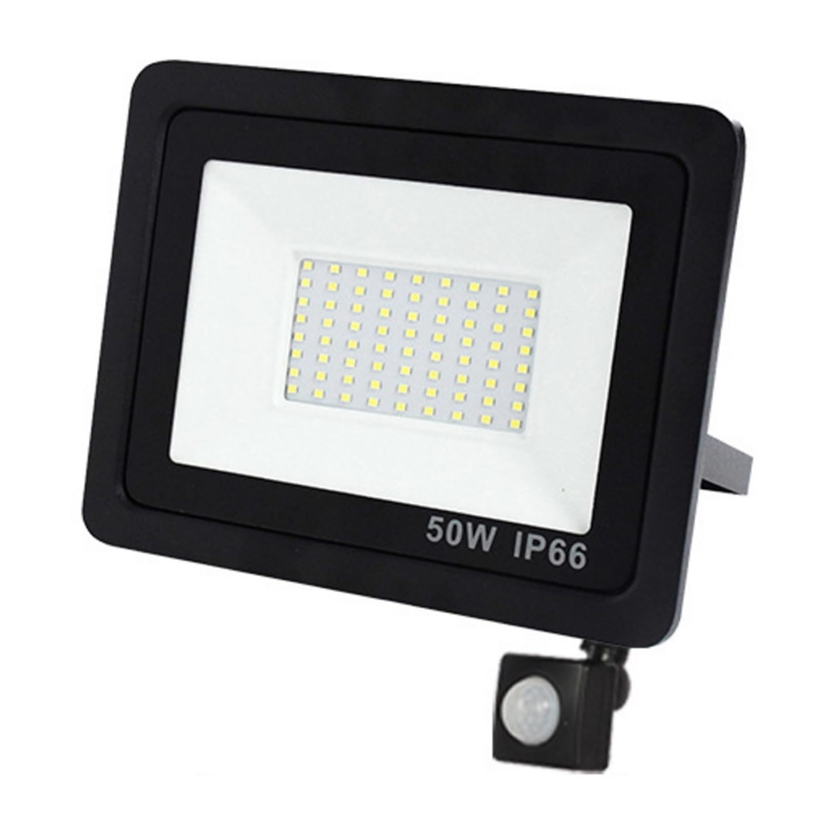 bettght PIR Motion Sensor LED Floodlight Wall Spotlight IP66 Waterproof Outdoor Flood Light Security Lamp 10w 20w 30w 50w 100w 150w(PIR Motion Sensor,50W)