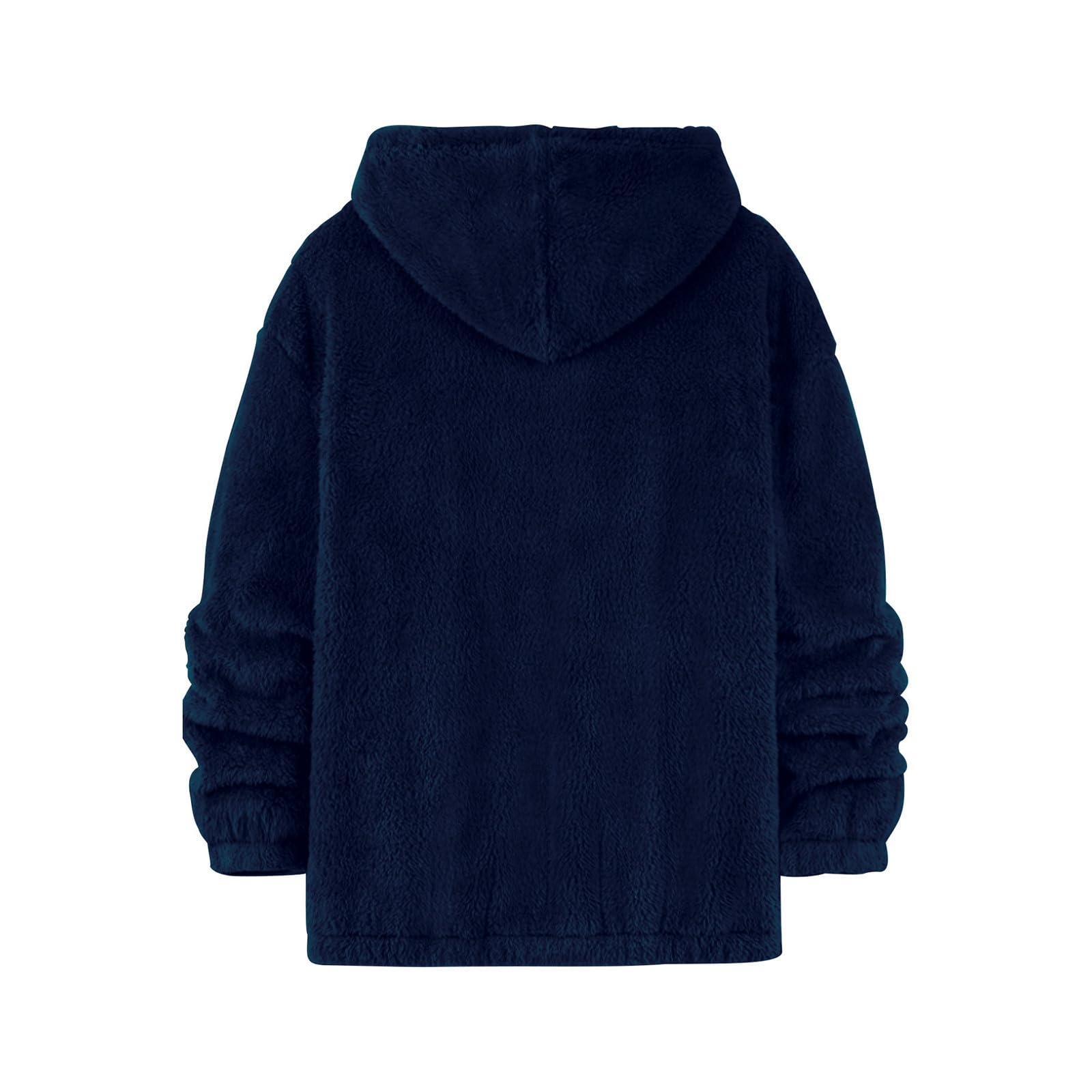 Veste Homme Hiver Sweatshirt Fleece Manches Longues Chaude Zippé Polaire Blouson avec Poches Jacket De Randonnée Gilet