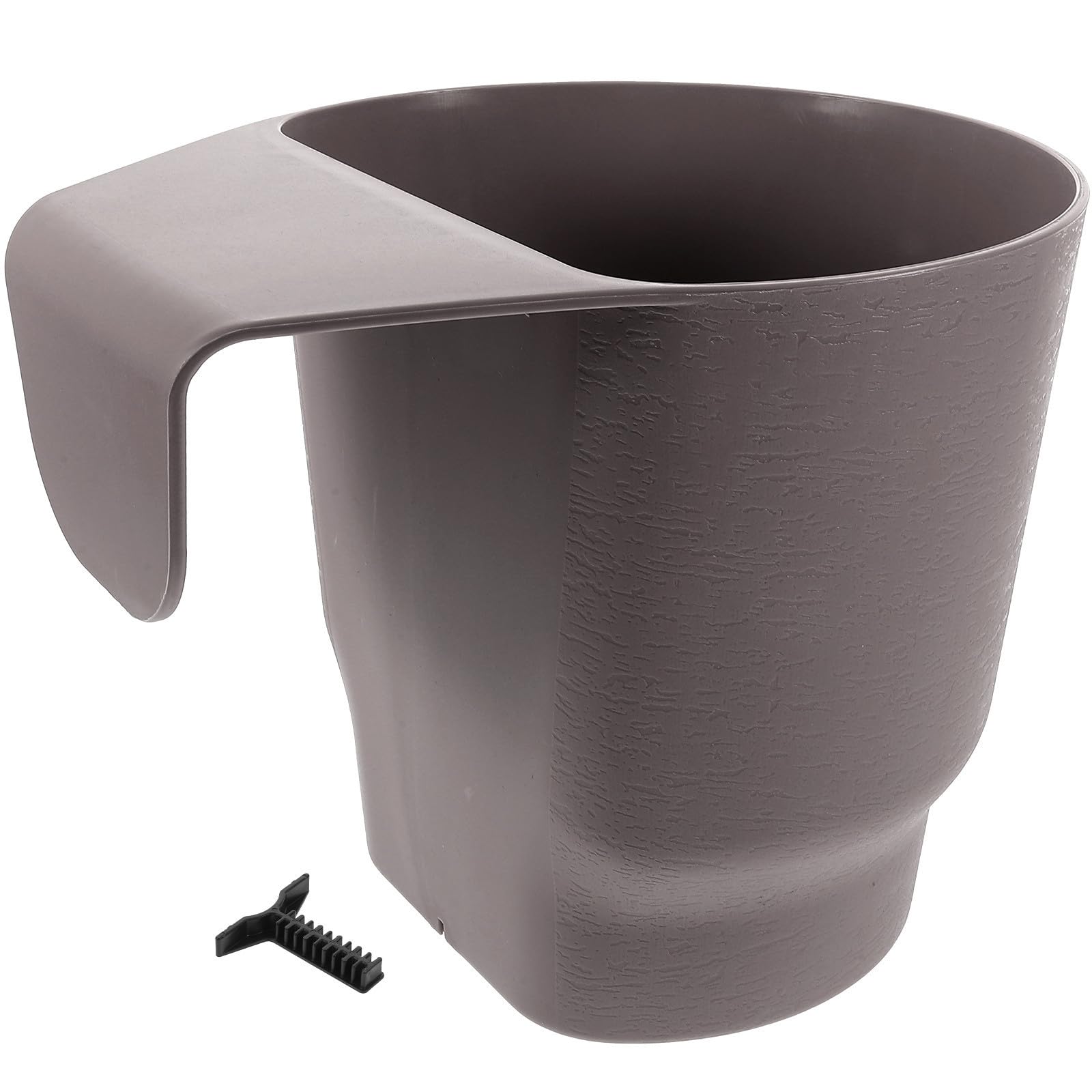 Pot de fleurs suspendu en plastique épaissi WOONEKY pour plantes de balcon