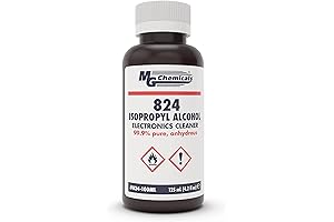 MG Chemicals 4.25 Fl Oz 99.9% Pure Isopropyl Alcohol for Electronics Cleaning