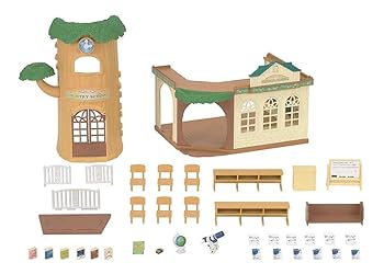 Amazon.co.jp: シルバニアファミリー 学校・ようちえん 森の木の