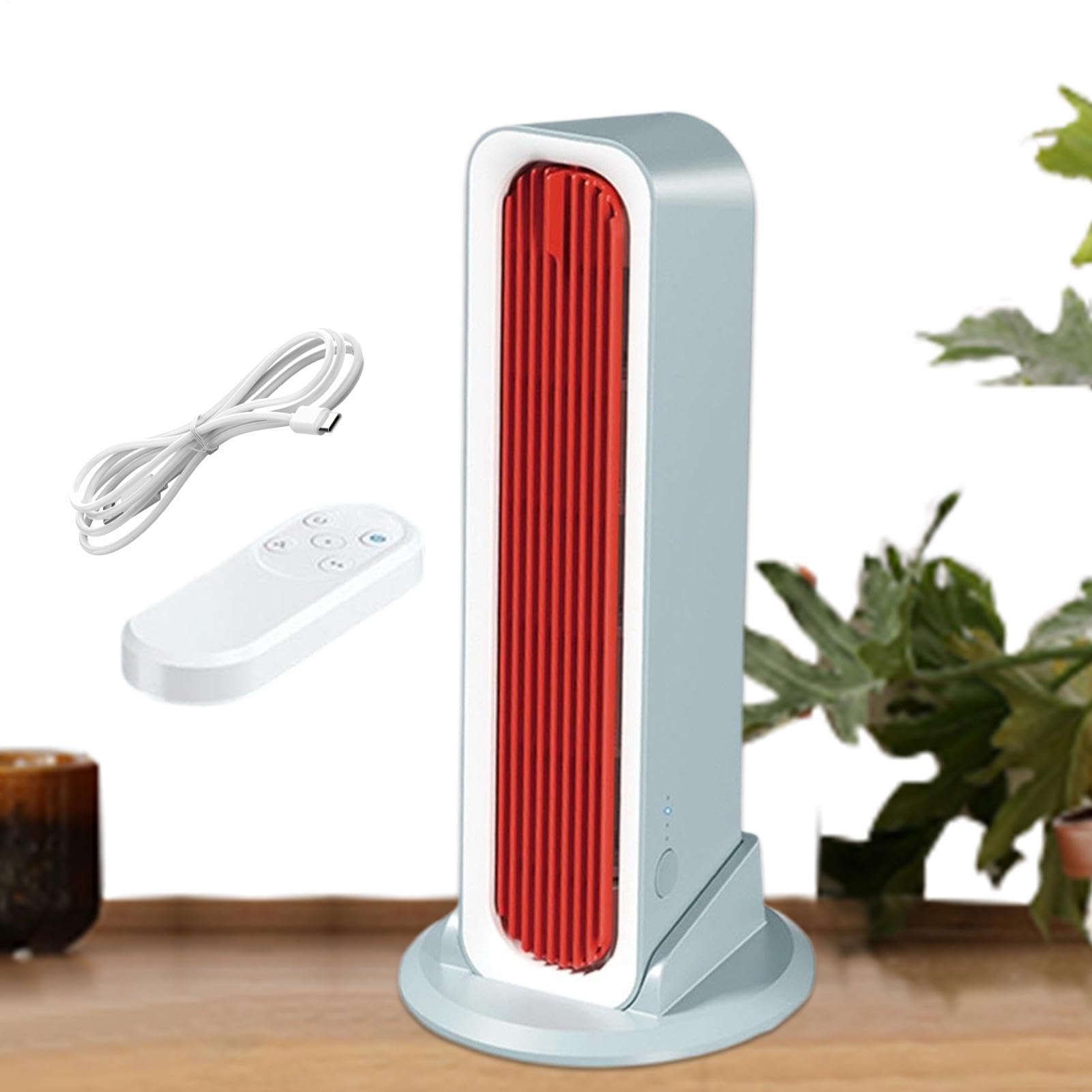 Mini Ventilatore a Torre 3 Velocità Silenzioso Senza Pale Raffreddamento | Ventilatore da Scrivania Senza Pale per Camera per Ufficio, Dormitorio, Soggiorno, Camera da , Comodino, Scrivania