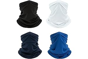 Versatile Neck Gaiter Face Coverings for Men and Women