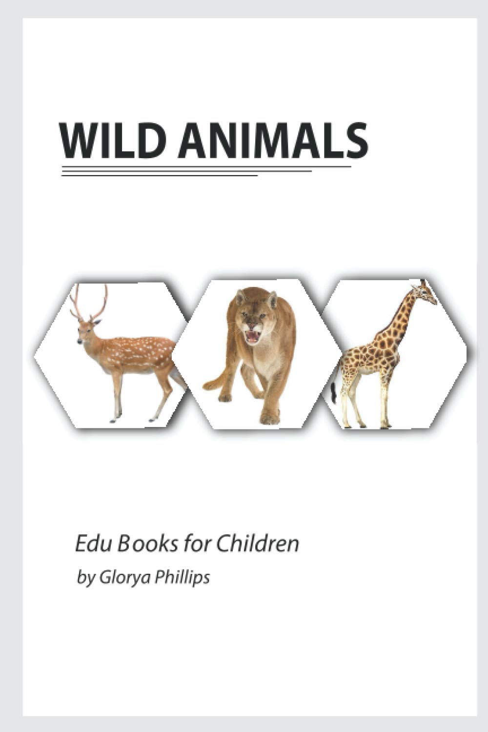 Wild Animals: Animal book for baby, animal book, Montessori book, kids books, toddler books, farm animal book, children’s book, Montessori toddler, ..