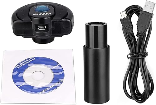 SVBONY Cámara digital del microscopio SV189, accesorios del microscopio USB2.0 de 1,3 millones del pixel, convenientes para la fotografía en color