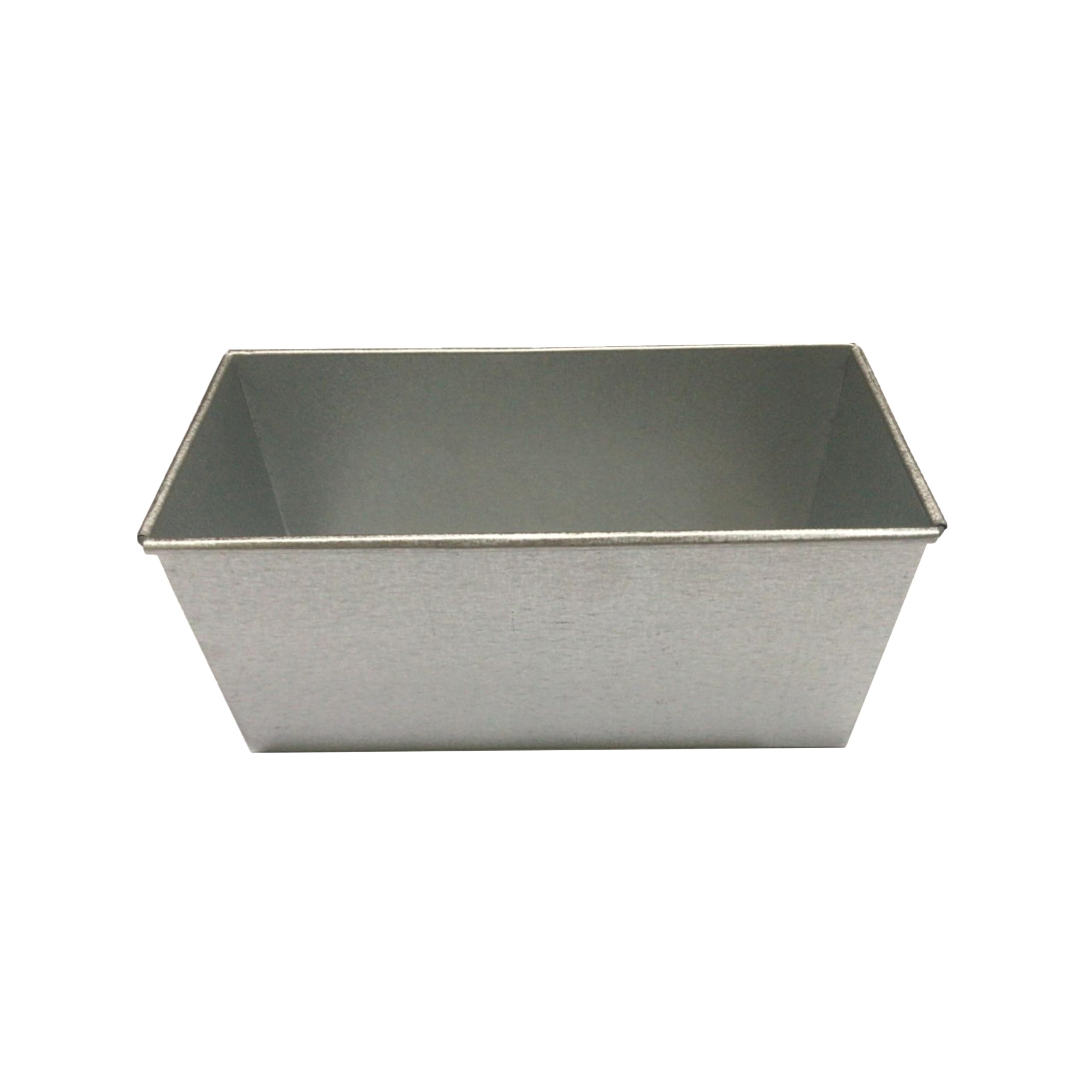 EUROTINS Small Commercial Bakery Bread Loaf Tin 400gm Single Natural Finish