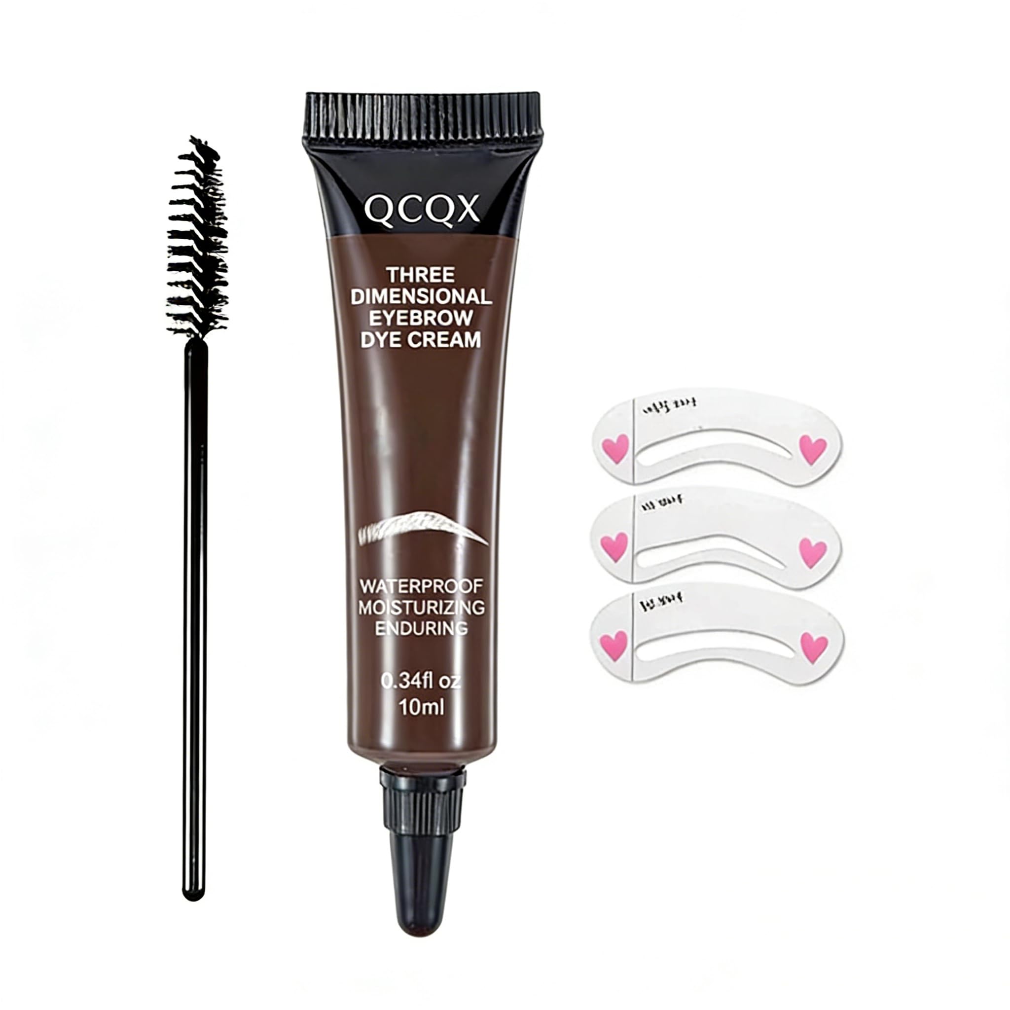 &be Liquid Eyebrow ダークブラウン 5本セット Amazon.com : New 2 In 1 Eyebrow & Eyelash Color Kit, Volumizing
