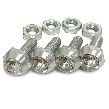 Amazon | エブリィワゴン DA17 ナンバーボルト ナンバープレート