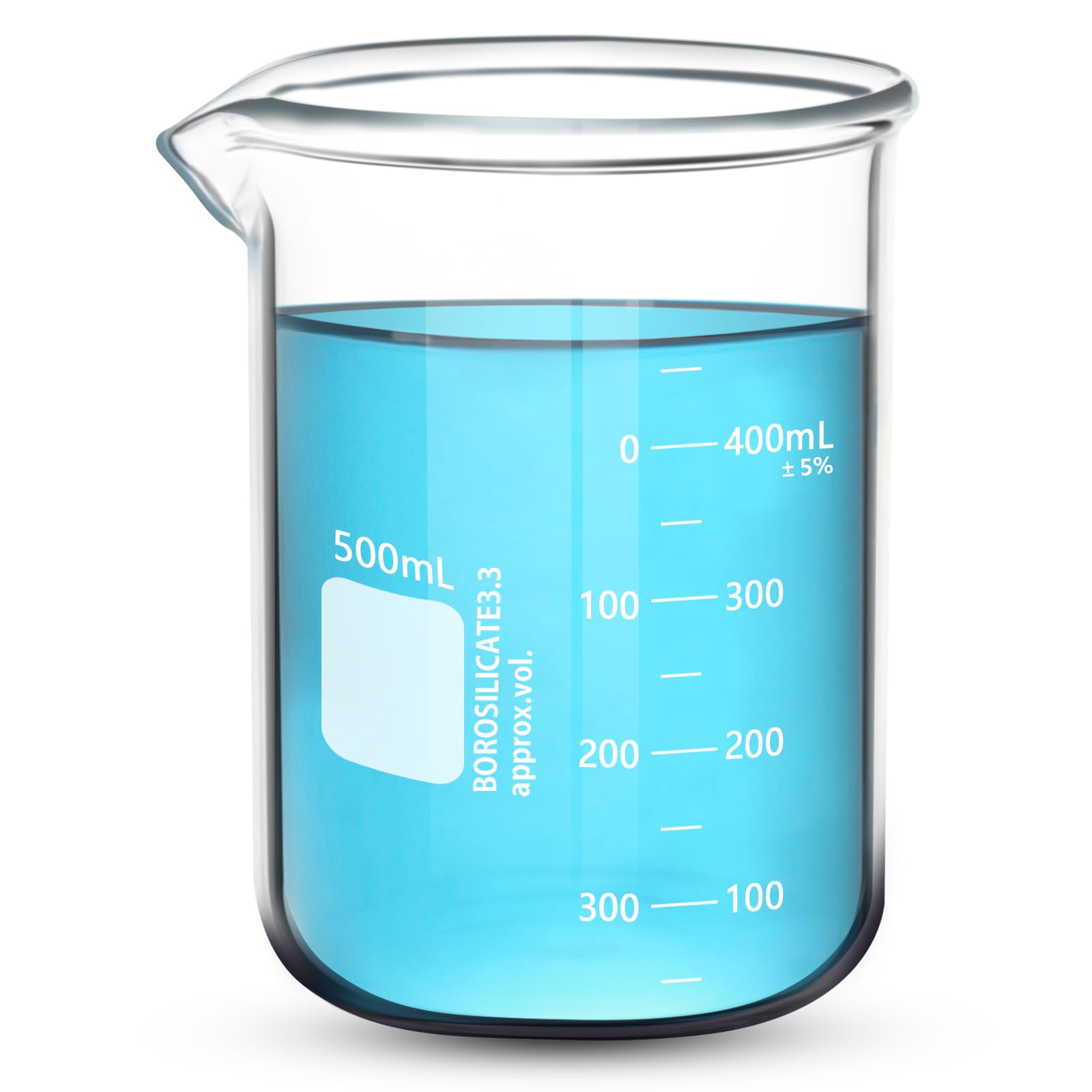 Aeseusia Heavy Duty 500ML Glass Beaker