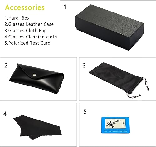 Miniatura 6 de Gafas de sol polarizadas para hombre para mujer, deportes, ciclismo, conducción, pesca, pesca, protección UV