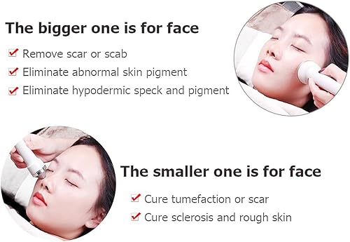 Miniatura 7 de Masajeador facial y corporal portátil 2 en 1, alivia los músculos, máquina de masaje de belleza de alivio de 110 V para uso en el hogar