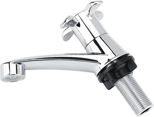 Miniatura 6 de Grifo de agua para baño, grifo de agua fácil de instalar, grifo de fregadero de baño frío individual, grifo de lavabo de plástico G12 para baño