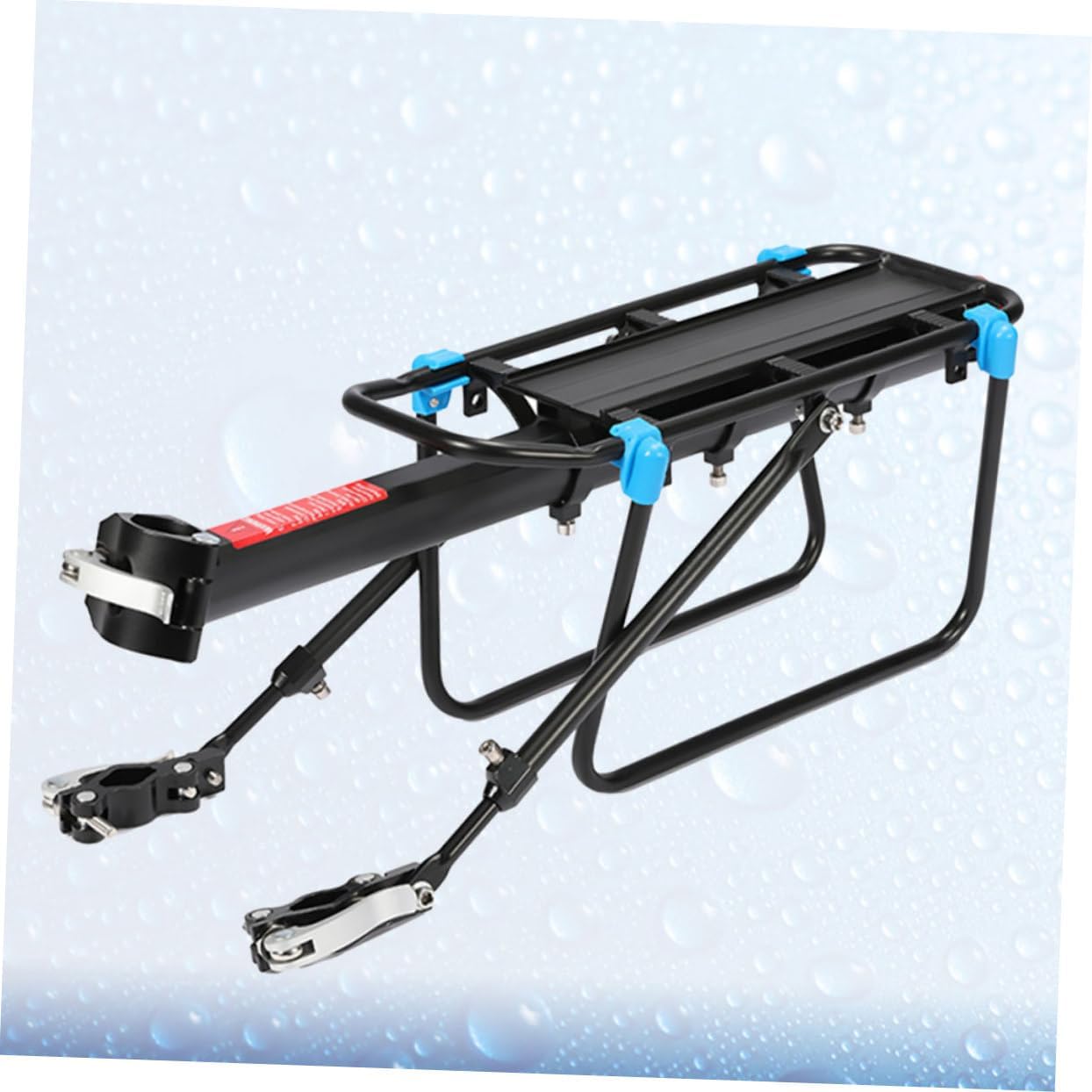 Mikikit Aluminum Alloy Quick Release Bike Rack for Mountain Road Bikes Lightweight Rear Shelf with Guard Luggage Carrier for Convenient Trips