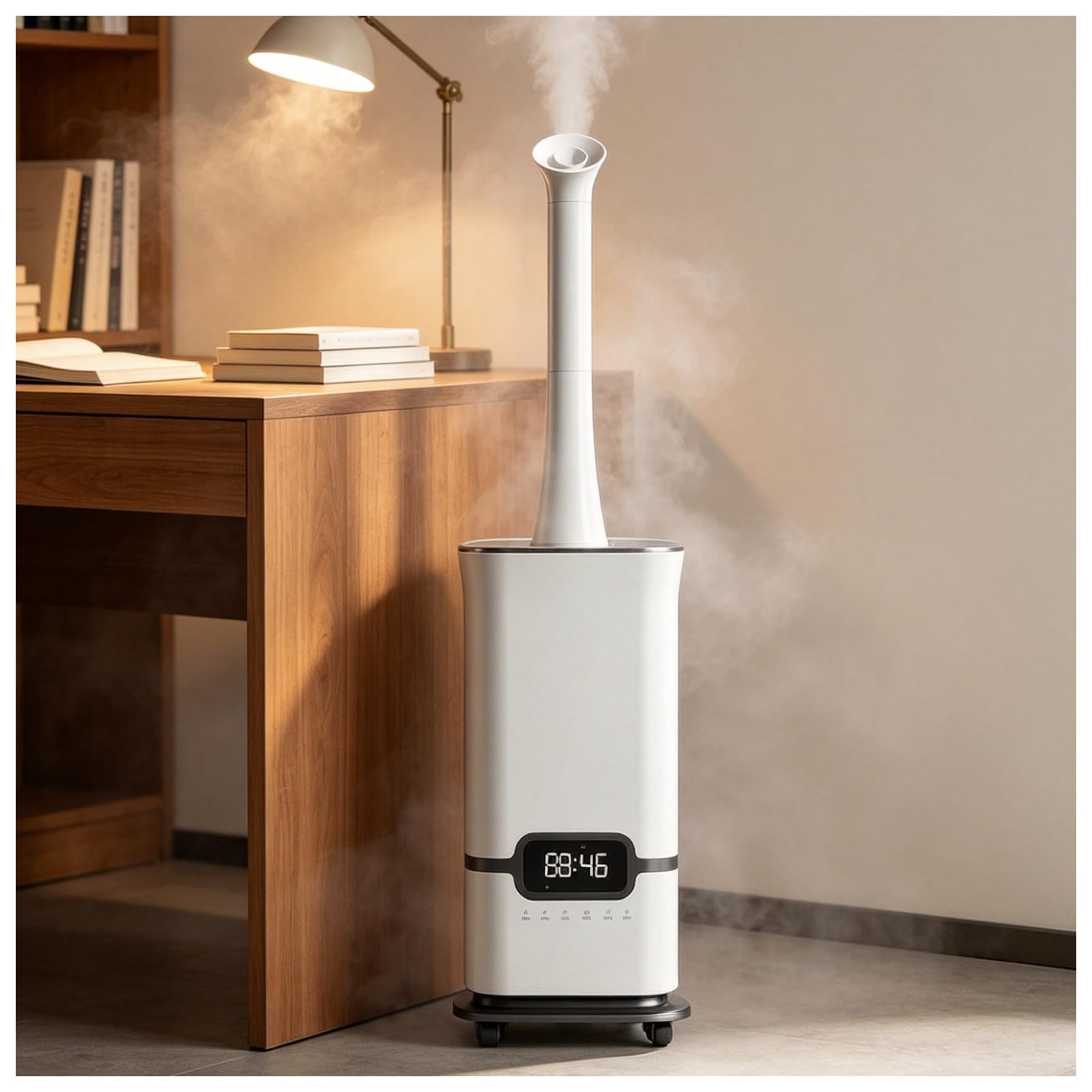 Grande Umidificatore, 16L Per Camera & Soggiorno Con 1500ML/H & 200m²