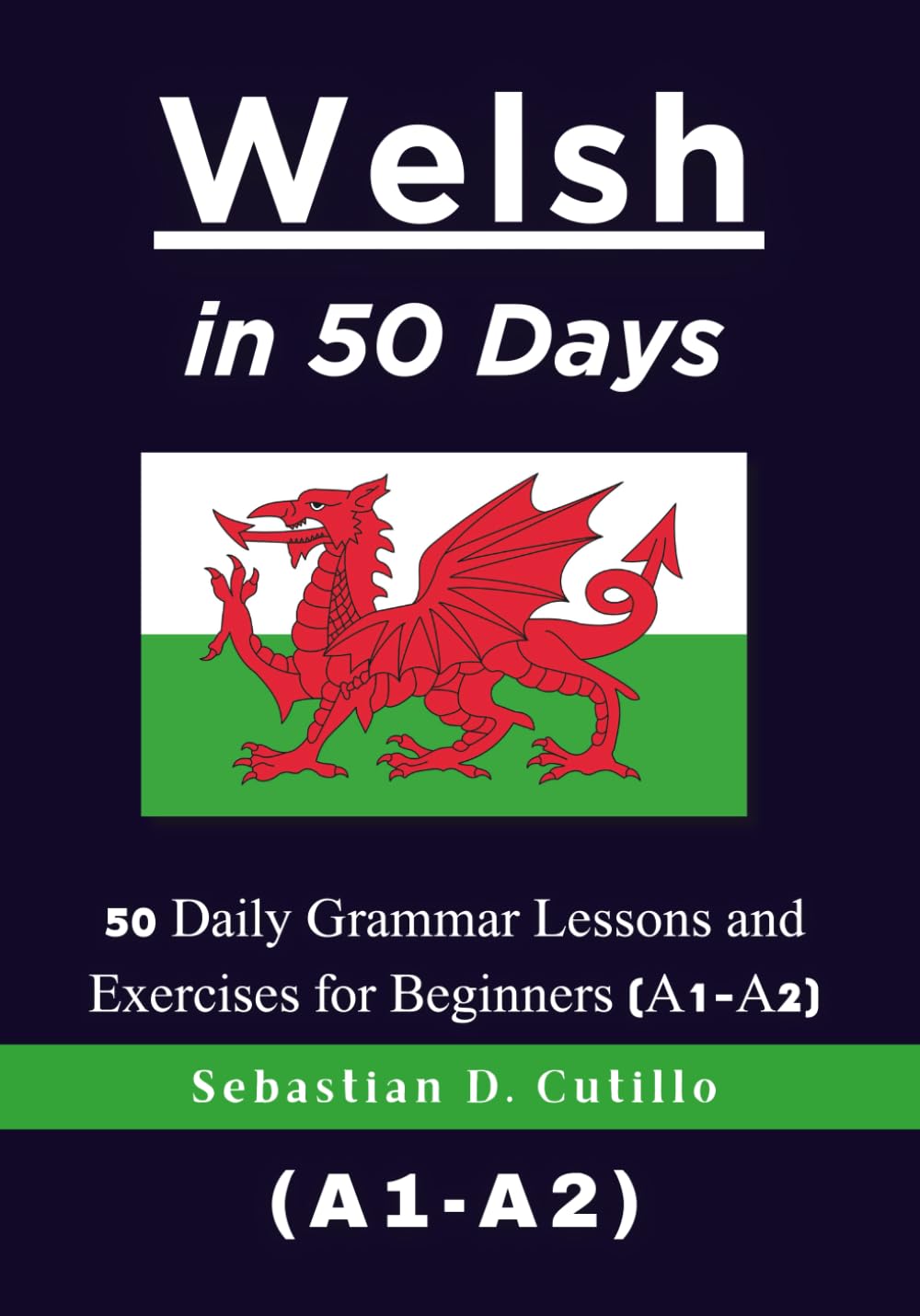 Welsh in 50 Days: 50 Daily Grammar Lessons and Exercises for Beginners (A1-A2) (Welsh Short Stories (CEFR Leveled Language Learning))