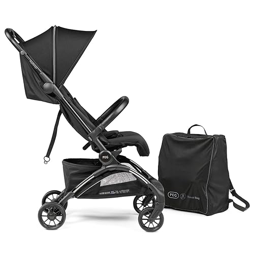 Miniatura 9 de Peg Perego Volo - Cochecito de viaje ultraligero que cumple con los requisitos de equipaje de mano, con funciones ajustables y asiento reclinable,
