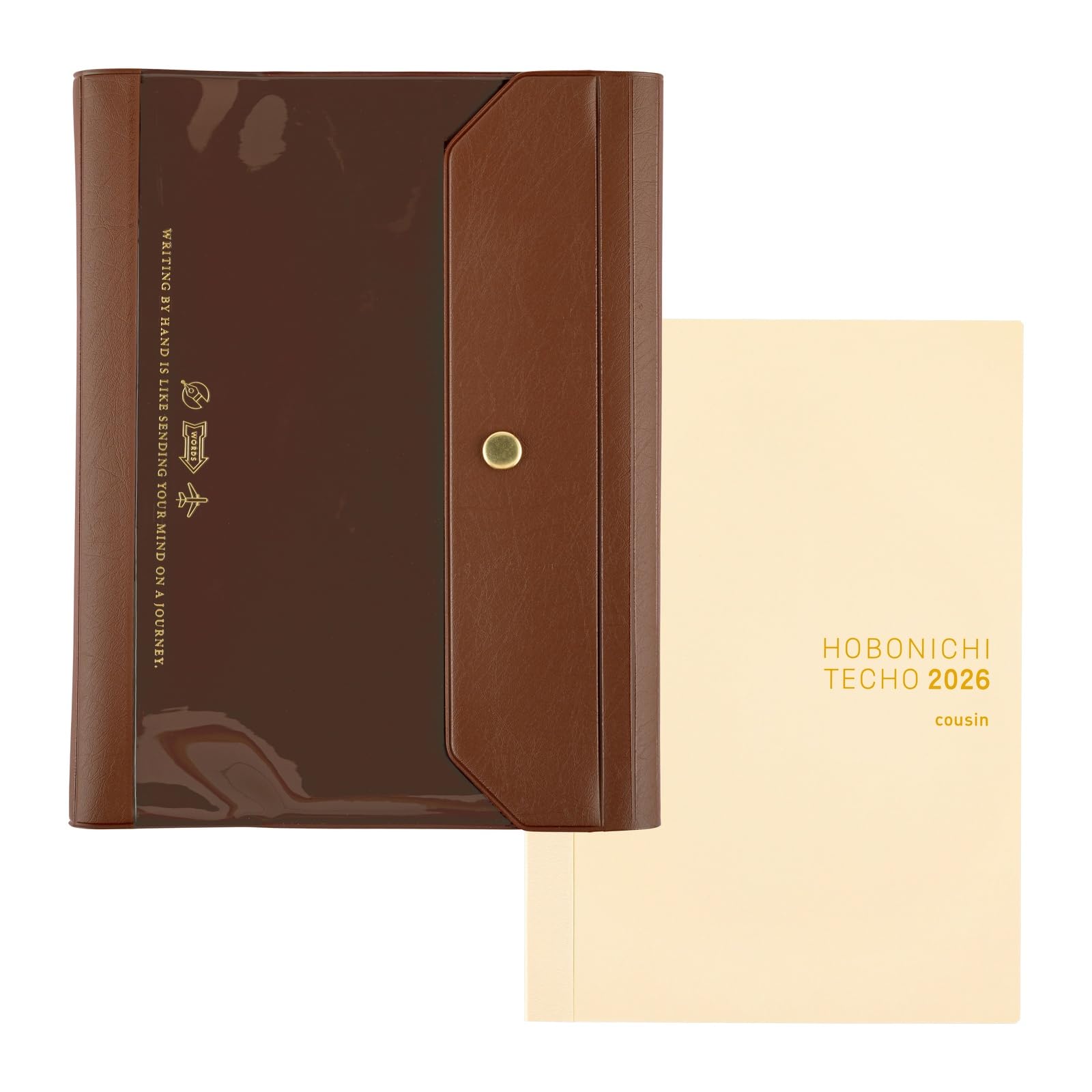 Hobonichi Techo A5 – Alettone: Brown [English Cousin book]