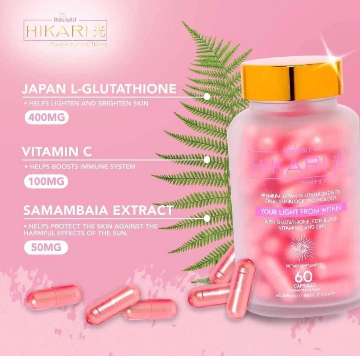 hikari ultra glutathione Beauty & U Hikari Ultra, 60 Count : Buy Online at Best Price in KSA