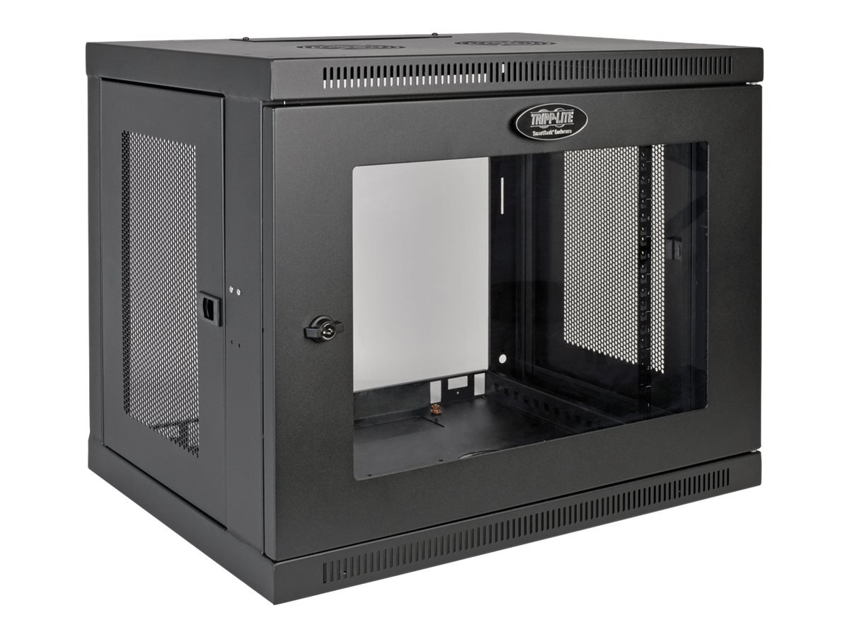 Amazon.com: Tripp Lite 9U Wall Mount Rack Enclosure Server Cabinet