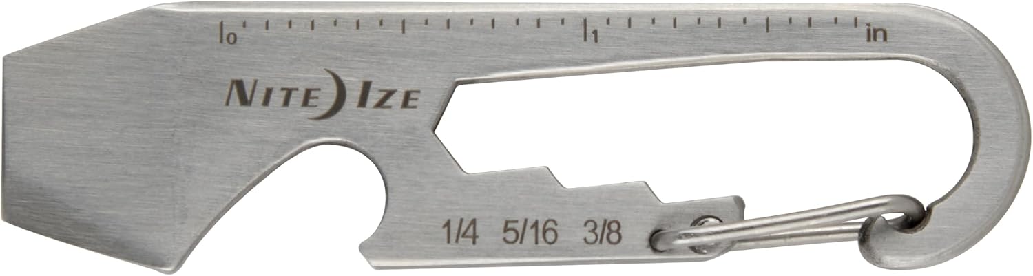 Nite Ize DoohicKey Key Tool - Stainless - 3 Count (3 Pack)