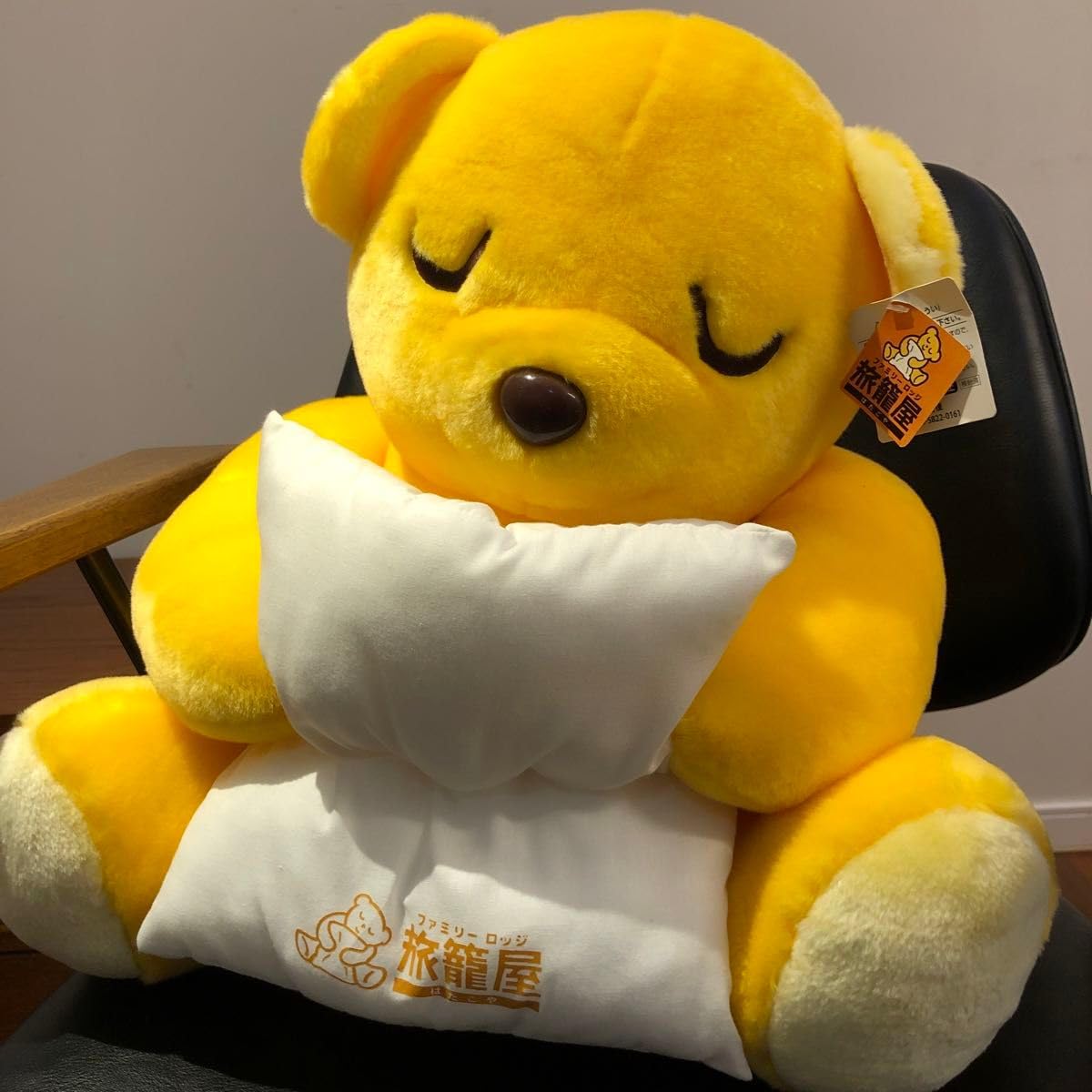 旅籠屋クマのぬいぐるみ！！L希少 旅籠屋クマのぬいぐるみ！！L希少