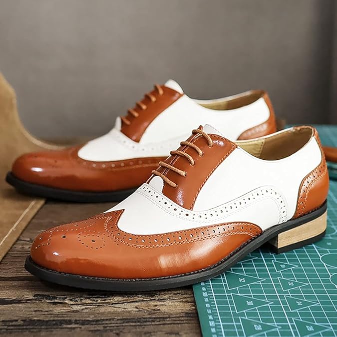 Chaussures Homme Brogues Wealsex Chaussures Oxford Brogues