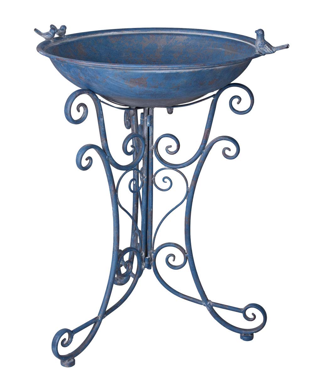 Palazzo aja256 - Bebedero para pájaros (73 cm), diseño rústico