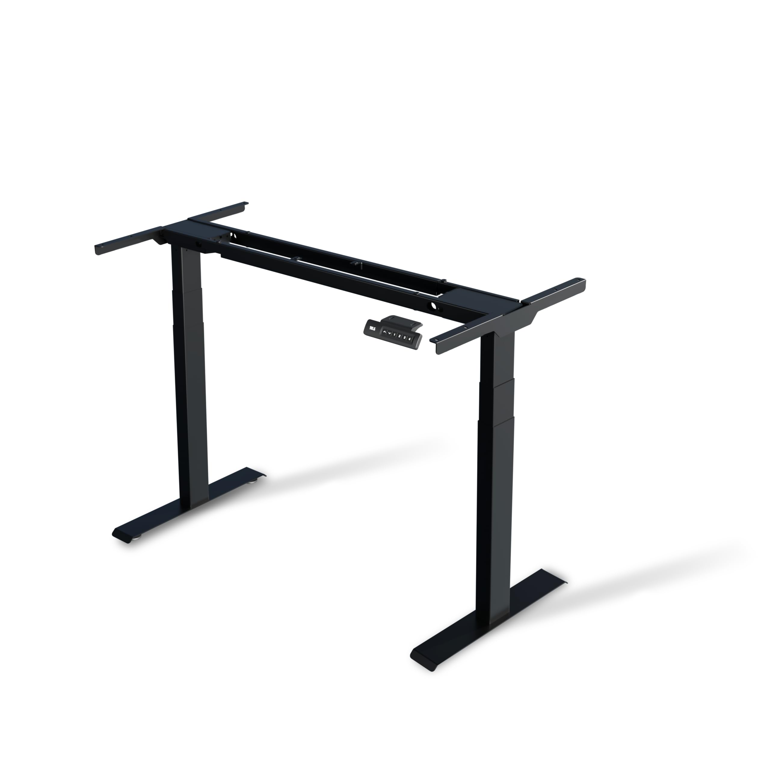 ErgoYou - Electric Height Adjustable Standing Table - Dual Motor 3 Stage - 125 Kg Max Weight Capacity - E15 Series - Ergonomic Sit Stand Computer Desk (Only Frame)
