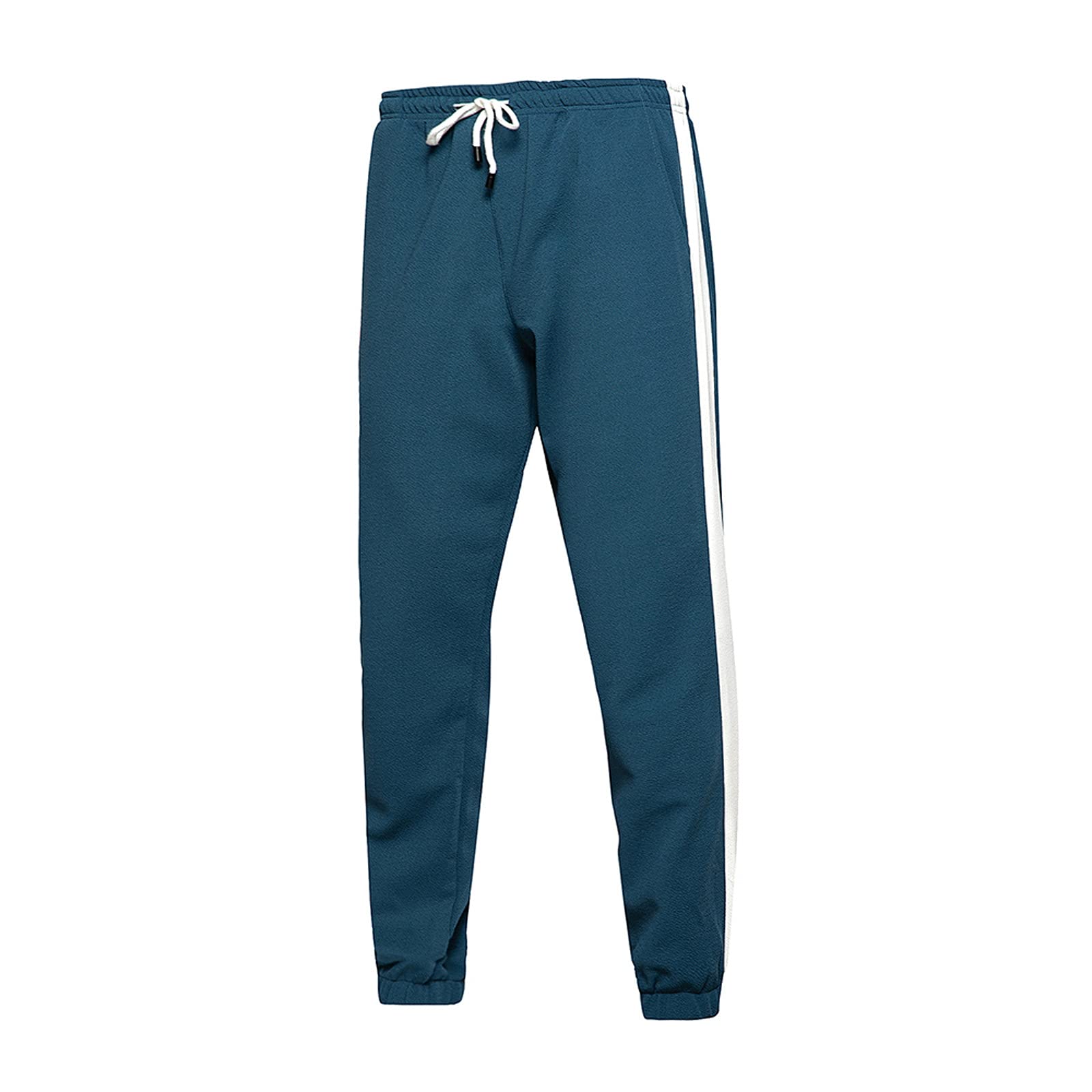 Set di tute da allenamento, da uomo, in cotone, con chiusura lampo e pantaloni da jogging, 2 pezzi, per sport all'aria aperta, con chiusura lampo, antivento, tuta sportiva