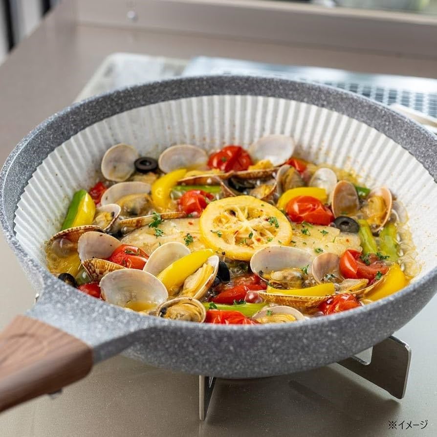 Amazon｜カインズ(CAINZ) フライパン用 クッキングシート 26cm用