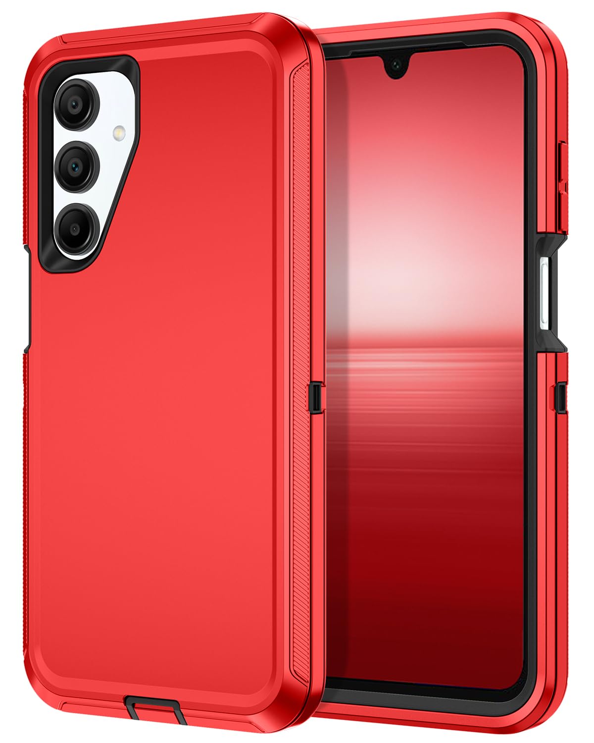 I-HONVA for Samsung Galaxy A16 5G Case Shockproof Dust/Drop Proof 3-Layer Full Body Protection [Without Screen Protector] Rugged Heavy Duty Cover Case