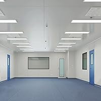 Vista 3 de LEDONE 2x4 FT LED Flat Panel Light, 0-10V Dimmable Flush Mount Drop Ceiling Light, 30/35/40W Wattage CCT Selectable 3500K/4000K/5000K Surface Mount