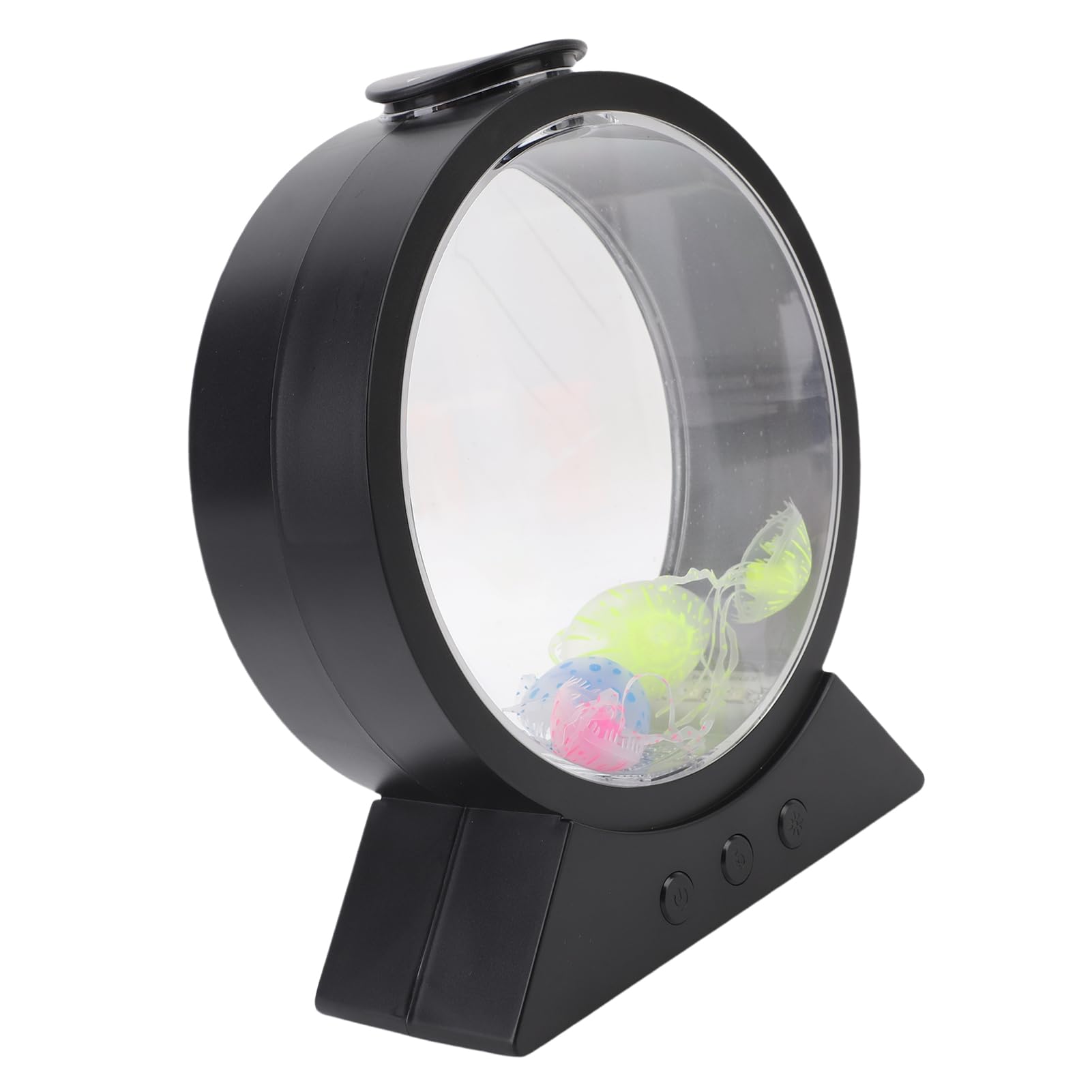 Naroote Lampa LED 7 Kolorów Nocna do Sypialni 5W ABS (BLACK)
