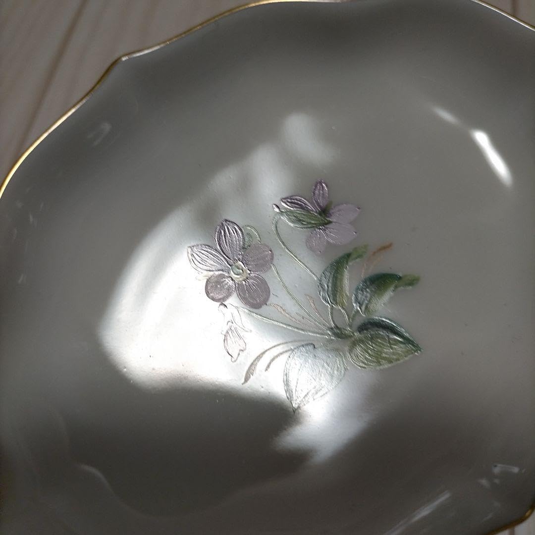 HEREND ヘレンド マスターペイント オーバルデザイン プレート 豆皿 絵皿