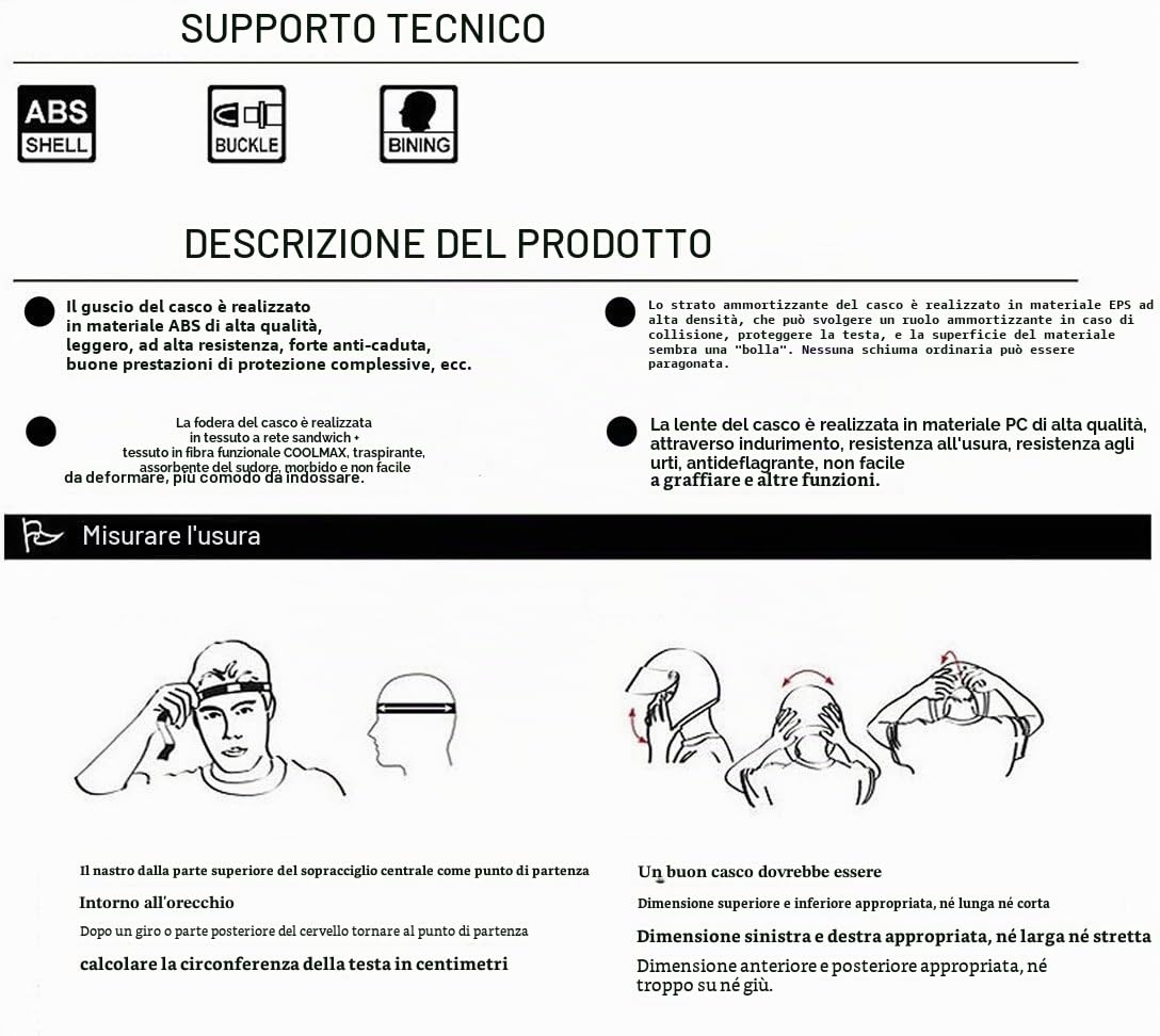 Cachi Casco del motociclo del casco del fronte aperto Scooter Cromo