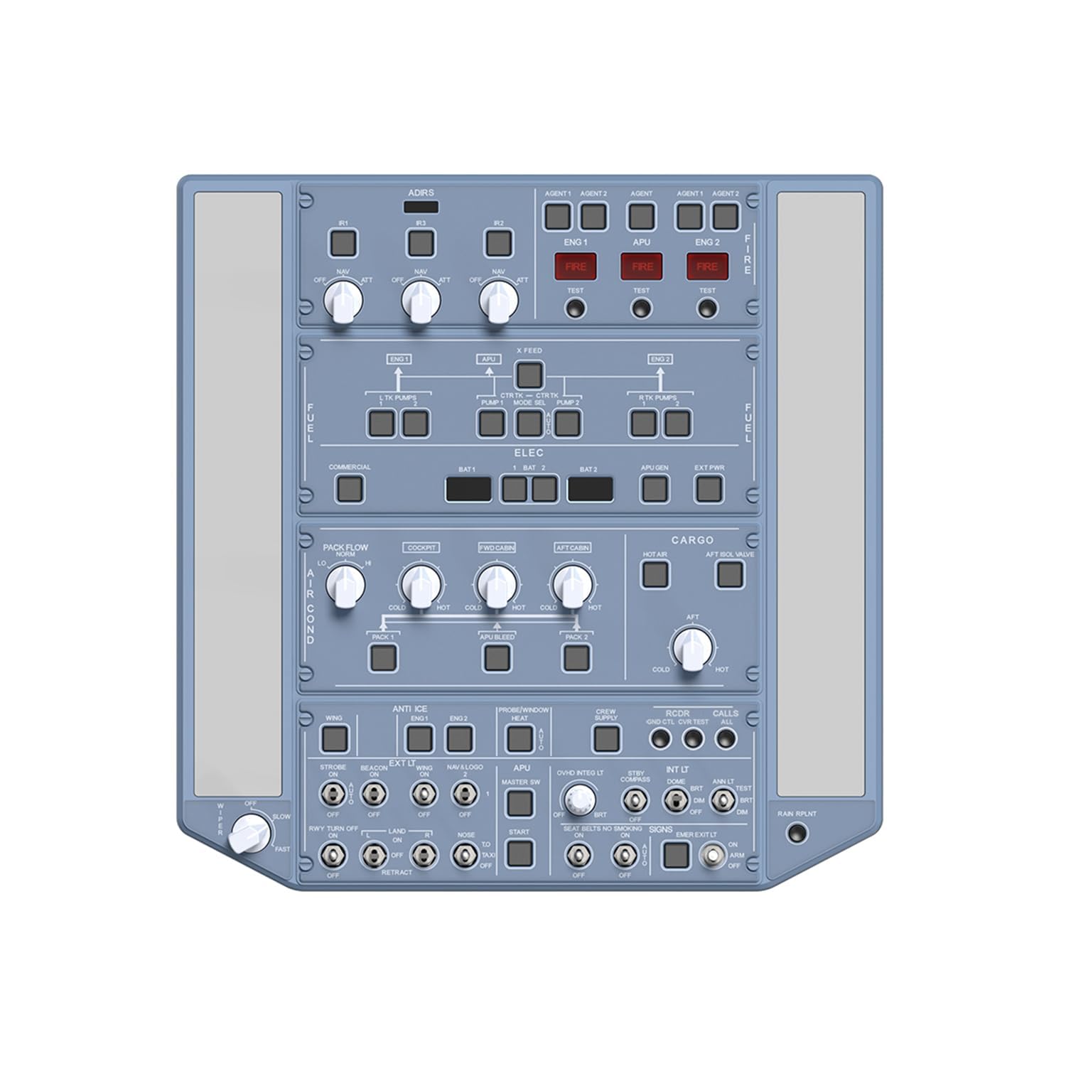 Amazon.co.jp: Wingflex製 A320オーバーヘッドパネル OVERHEAD PANEL