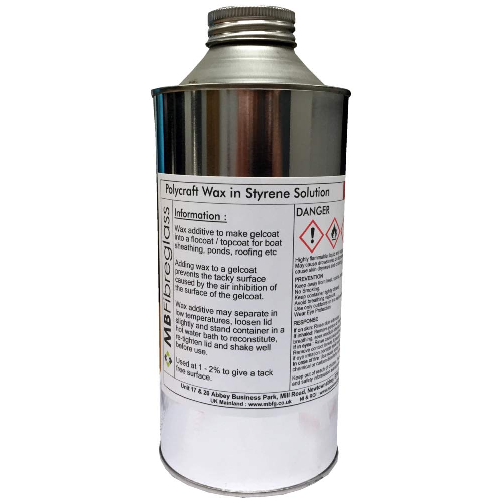 Crystic Solution MW - Wax Solution - 1 Litre Gelcoat Additive