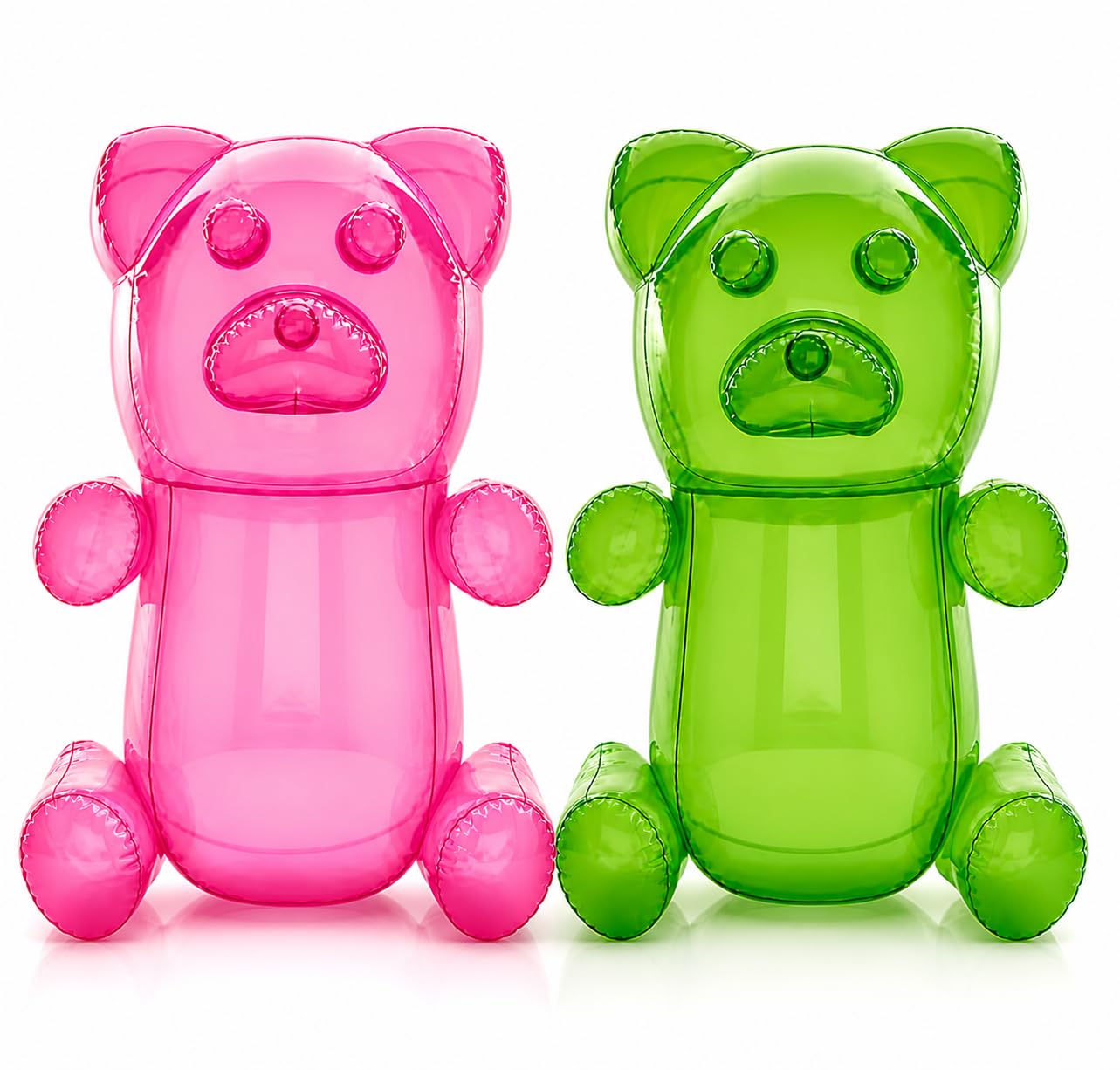 Photo 1 of 4E's Novelty 3ft Inflatable Gummy Bears (2 Pack)