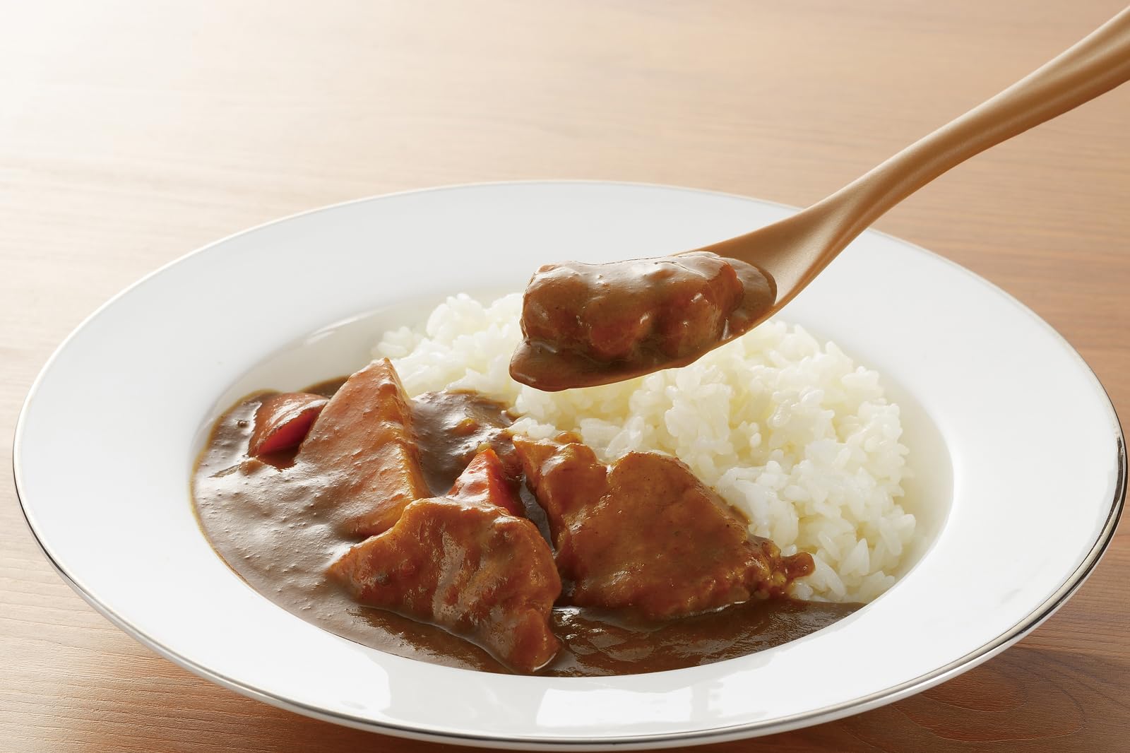 Amazon｜なめらかカレースプーン 3本セット TW-3709｜カトラリー