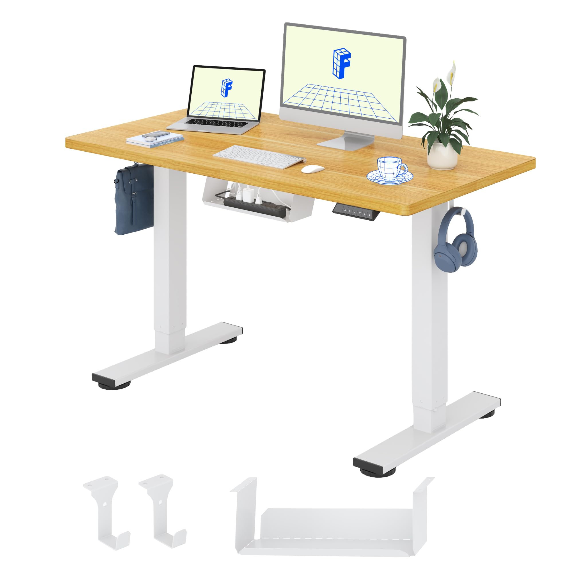 FLEXISPOT Höhenverstellbarer Schreibtisch Basic