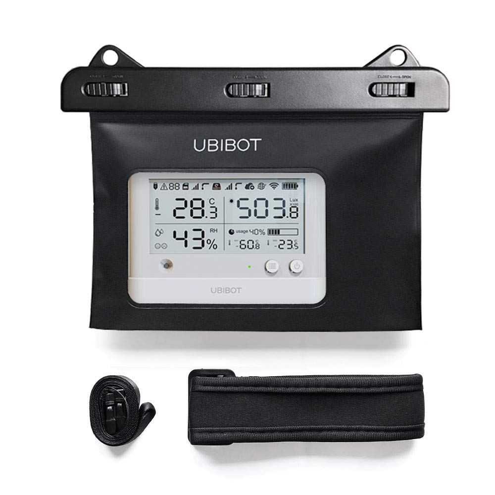 UbiBotWater Resistant Cover Case Bag for Outdoor Devices with Transparent Front Window