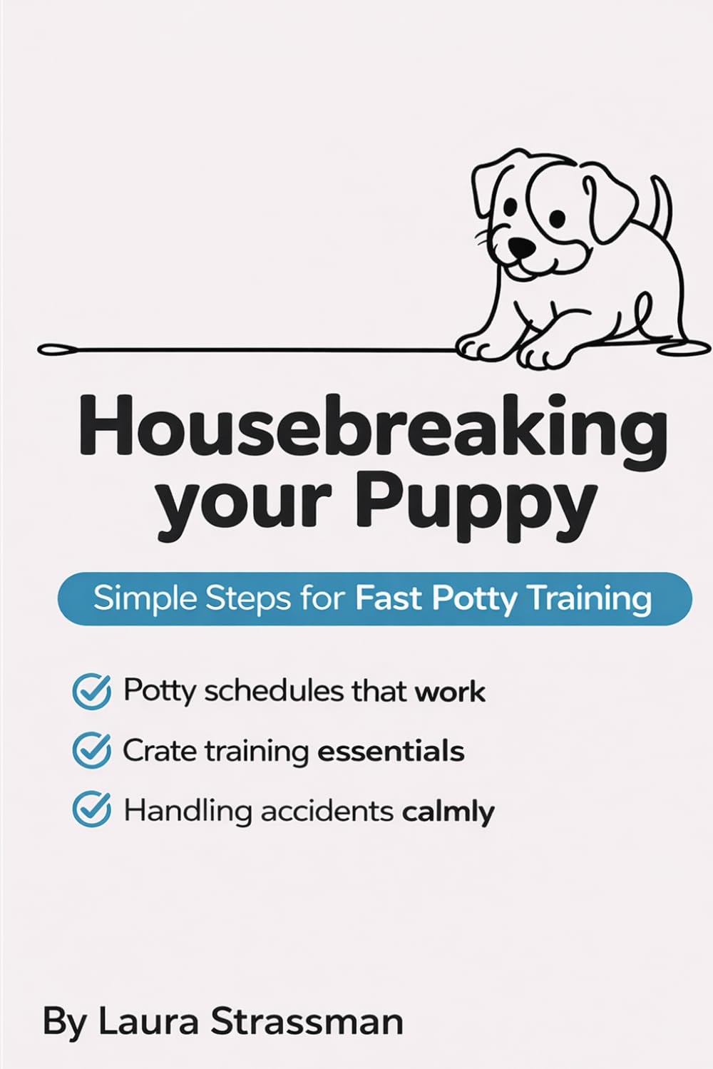 Housebreaking your Puppy: Step-by-Step Method & Schedule & for Fast, Stress-Free Potty Training (Puppy Books)
