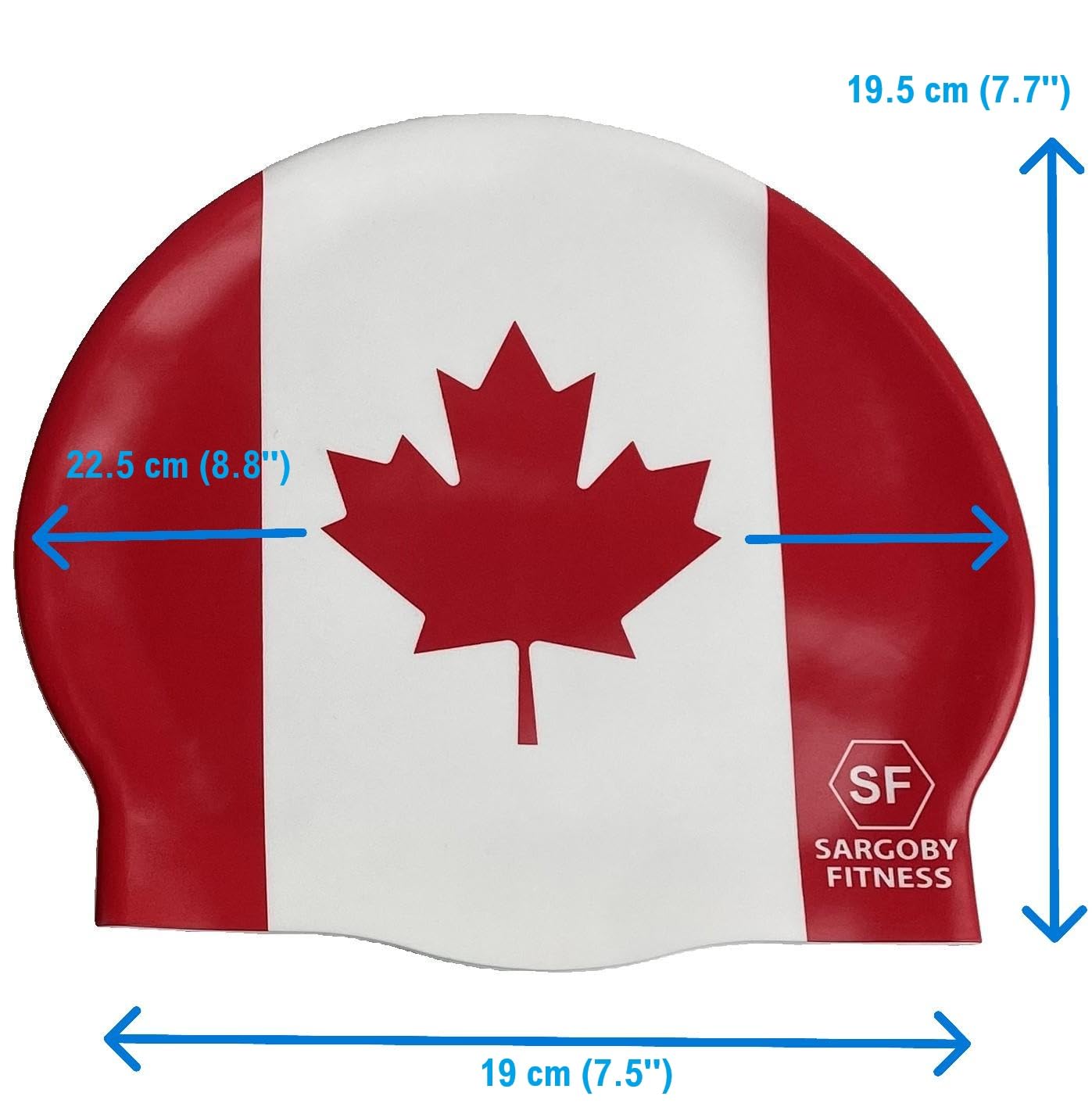 Gorros de natación Sargoby Fitness de tamaño estándar para Adultos diseñados para Nadadores competitivos o Nadadores recreativos Que Buscan más Velocidad