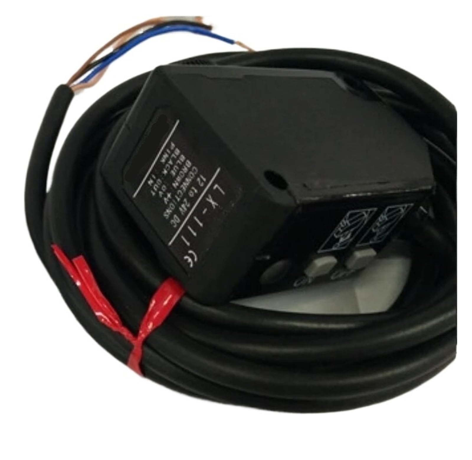 BFSYDLUJ 1PC LX-111 NPN or LX-111-P PNP Color Code Sensor Photoelectric Switch Sensor(LX-111 NPN)