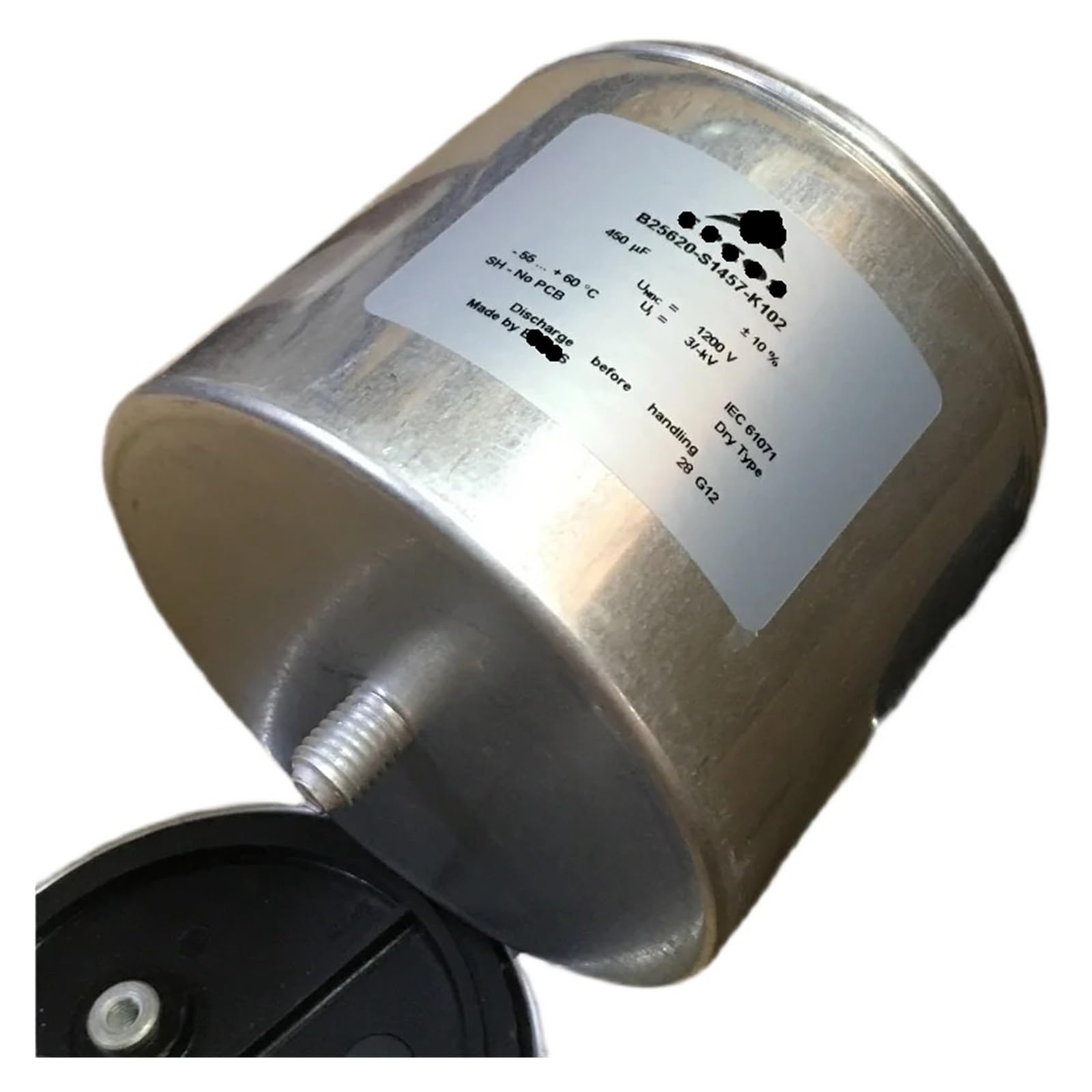 KSZHZYMGX B25620-S1457-K102 450UF 1200V filter film capacitor 1pcs
